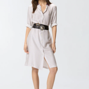 Pinko chemisierkleed fijne print